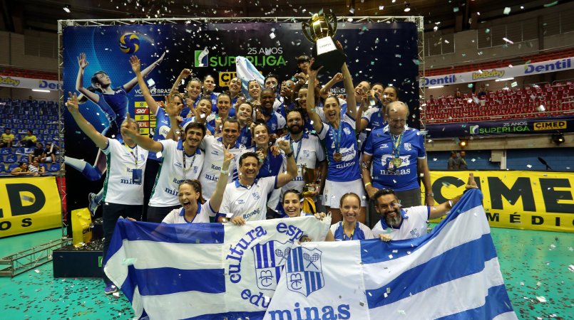 O Itambé/Minas é campeão da Superliga - Foto: Orlando Bento/MTC
