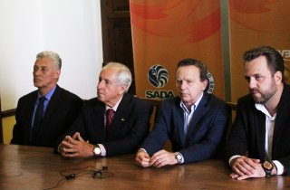 Representantes da CSV, FIVB, Sada Cruzeiro e FMV se reúnem para oficializar Betim como local do Mundial de Clubes